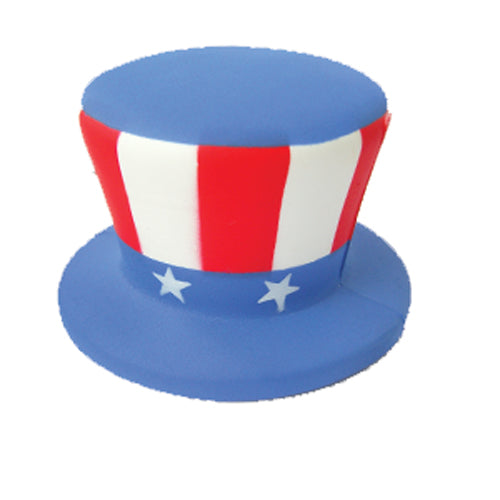 Branded Uncle Sam Hat Stress Toy