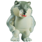 Branded Wolf Mascot Stress Toy