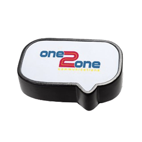 Branded Speech Bubble Stress Toy