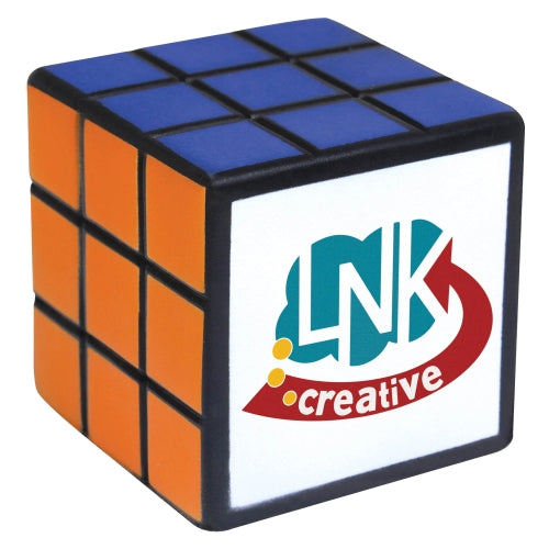 Branded Puzzle Cube Stress Toy
