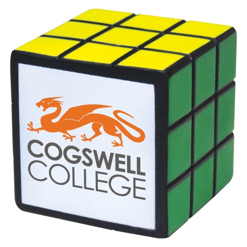 Branded Puzzle Cube Stress Toy