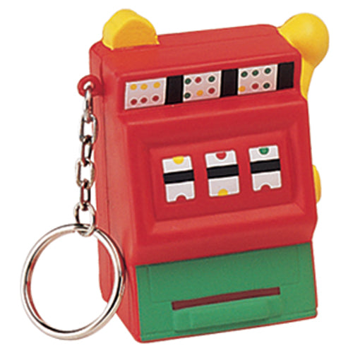Branded Slot Machine Stress Toy Keyring