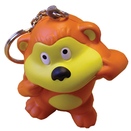 Branded Cheeky Monkey Stress Toy Keyring