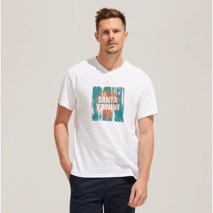 Branded Value V-Neck T-Shirt in use