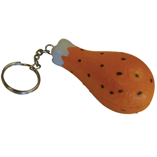 Branded Chicken Leg Stress Toy Keyring