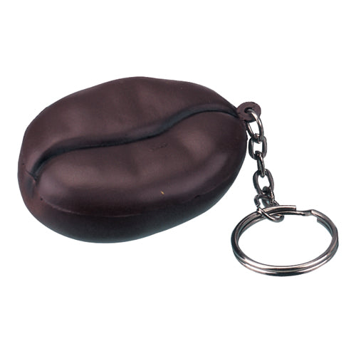 Branded Coffee Bean Stress Toy Keyring