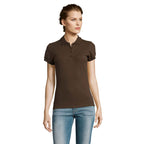 Branded Heavyweight Women's Polo Shirt colour option CH