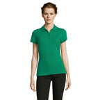 Branded Heavyweight Women's Polo Shirt colour option KG