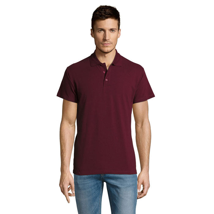Branded Lightweight Men's Polo Shirt colour option BG