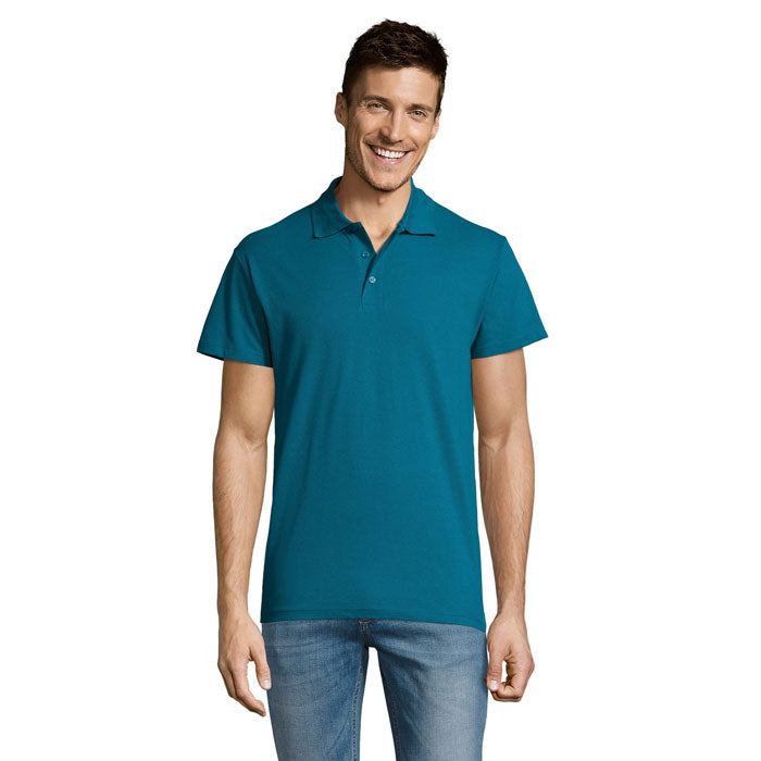 Branded Lightweight Men's Polo Shirt colour option DU