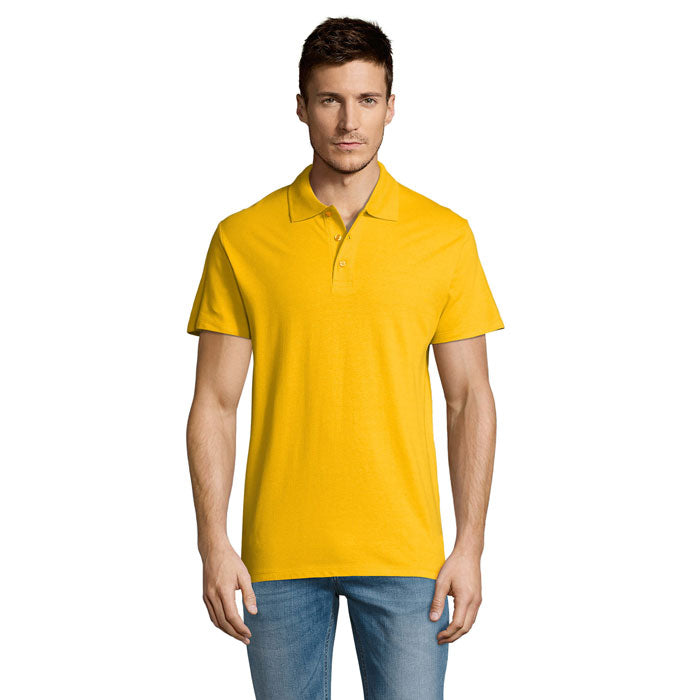 Branded Lightweight Men's Polo Shirt colour option GO