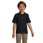 Branded Kids Polo Shirt in Blue