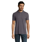 Branded Premium Men's Polo Shirt in Grey