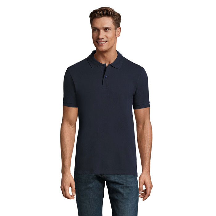Branded Premium Men's Polo Shirt in Blue
