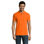 Branded Premium Men's Polo Shirt in Orange