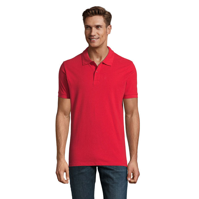 Branded Premium Men's Polo Shirt in Red