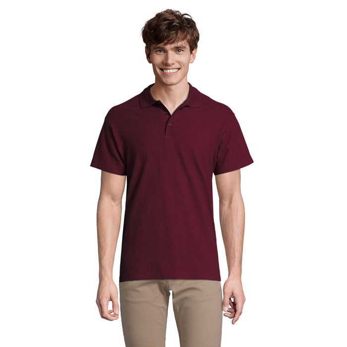 Branded Oeko-Tex Men's Polo Shirt colour option BG