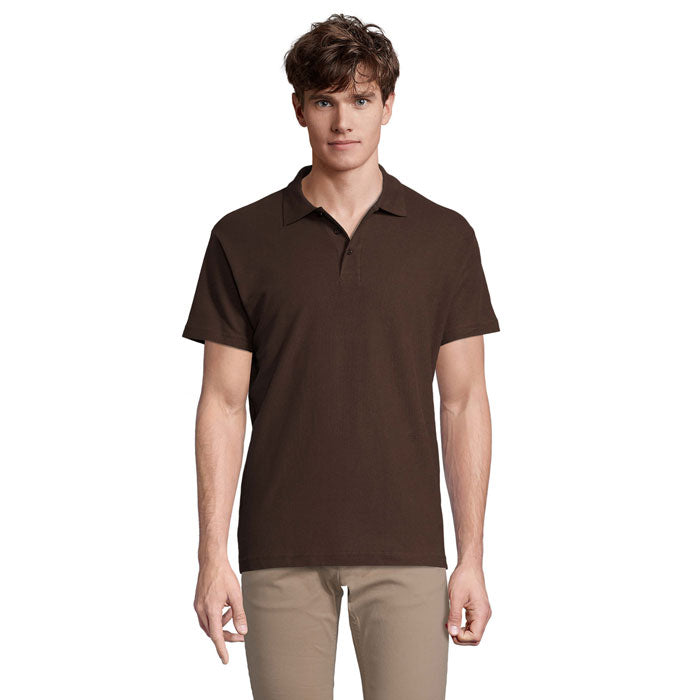 Branded Oeko-Tex Men's Polo Shirt colour option CH