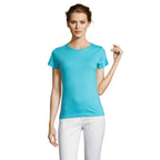 Branded Fitted Jersey Women's T-Shirt colour option AL