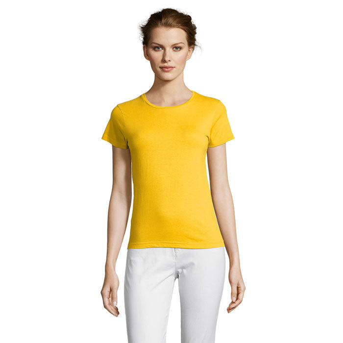 Branded Fitted Jersey Women's T-Shirt colour option GO