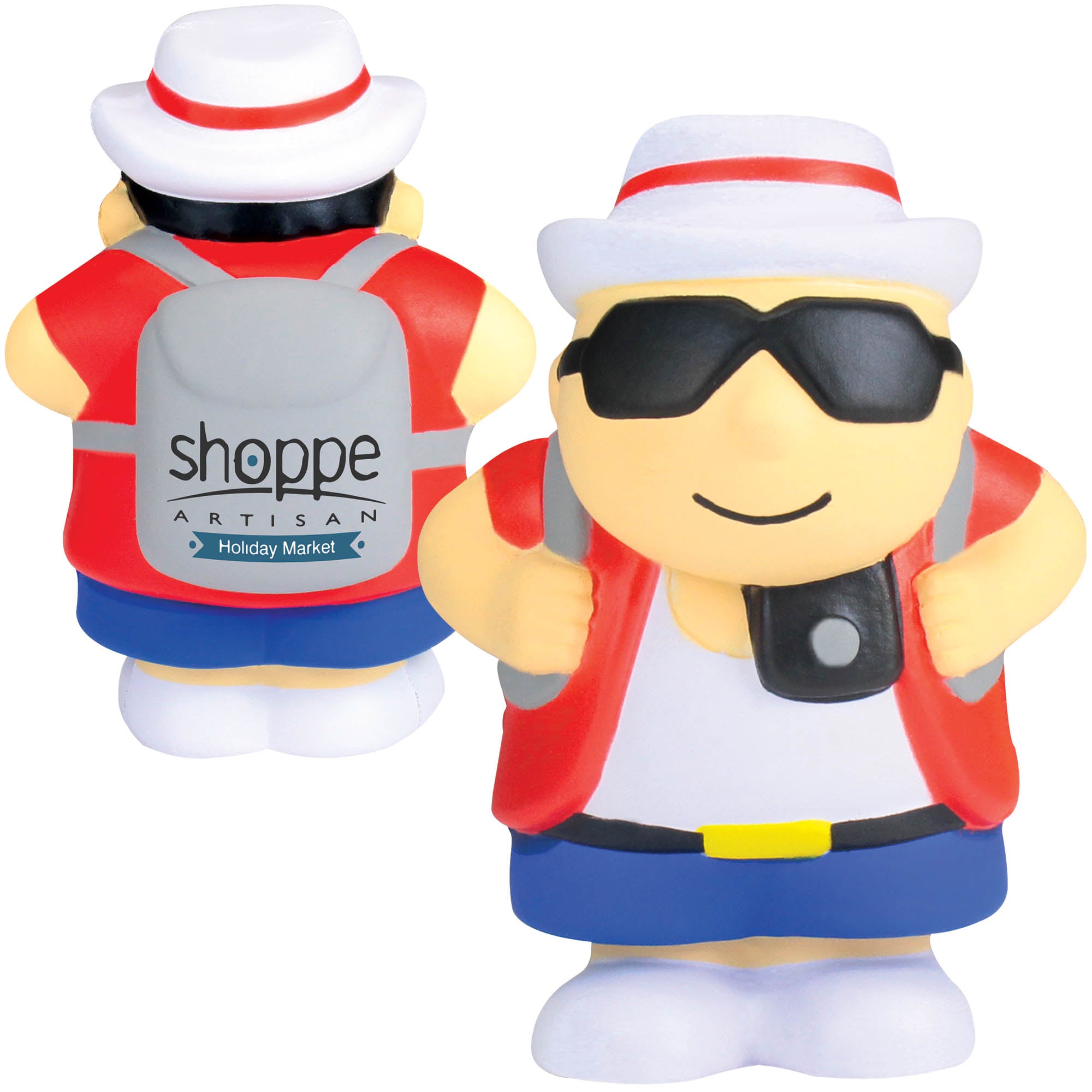 Branded Tourist Stress Toy