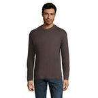 Branded Long Sleeve T-Shirt in Grey