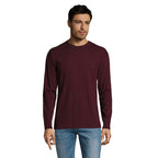 Branded Long Sleeve T-Shirt in Grey