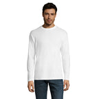 Branded Long Sleeve T-Shirt in White