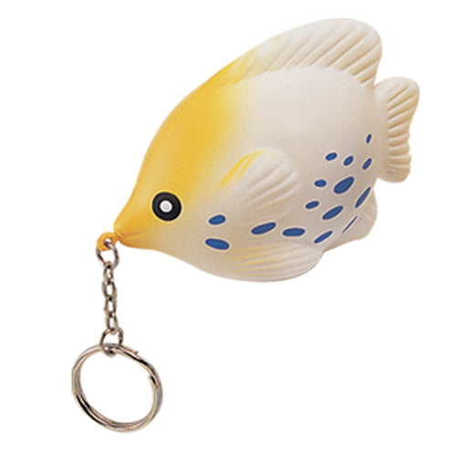 Branded Tropical Fish Keyring Stress Toy
