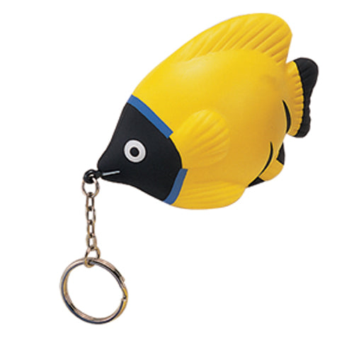 Branded Tropical Fish Keyring Stress Toy