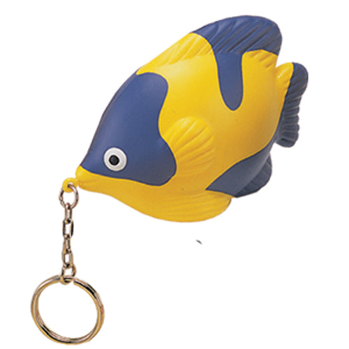 Branded Tropical Fish Keyring Stress Toy