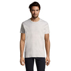 Branded Heavyweight Men's T-Shirt in Grey