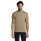 Branded Heavyweight Men's T-Shirt in Green