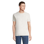 Branded Heavyweight Men's T-Shirt in White