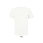 White branded heavyweight women's t-shirt, front view