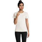Branded Heavyweight Women's T-Shirt in White