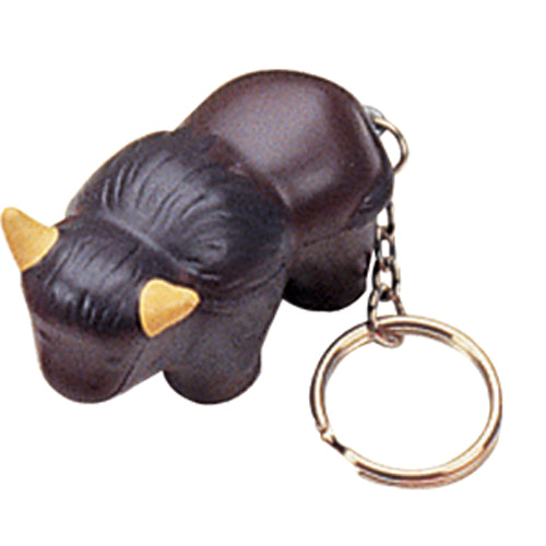 Branded Buffalo Stress Toy Keyring