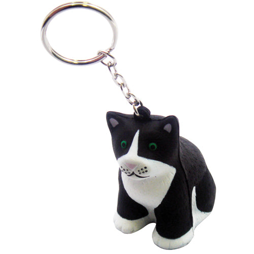 Branded Cat Stress Toy Keyring