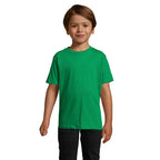 Branded Heavyweight Kids T-Shirt colour option KG