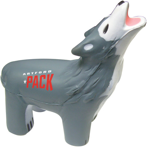 Branded Wolf Stress Toy