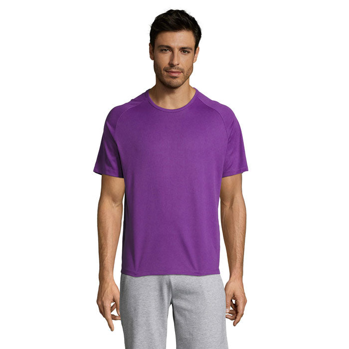 Branded Raglan Sports T-Shirt colour option DA
