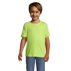 Branded Kids T-Shirt in Green