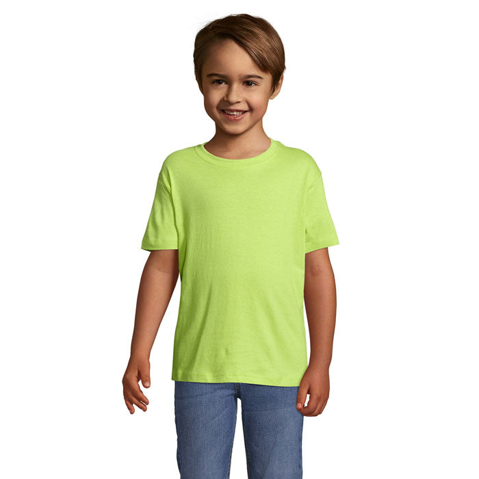 Branded Kids T-Shirt in Green