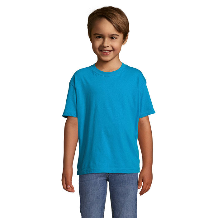 Branded Kids T-Shirt in Blue