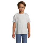 Branded Kids T-Shirt in Grey