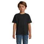 Branded Kids T-Shirt in Black