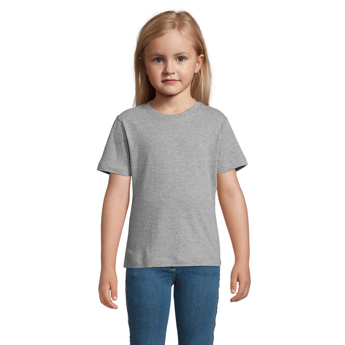 Branded Kids T-Shirt in Grey