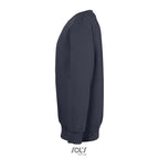 Branded kids value sweatshirt, side view