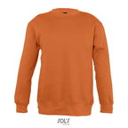 Branded Kids Value Sweatshirt in Orange