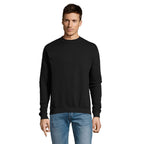 Branded Value Crew Sweatshirt in Black